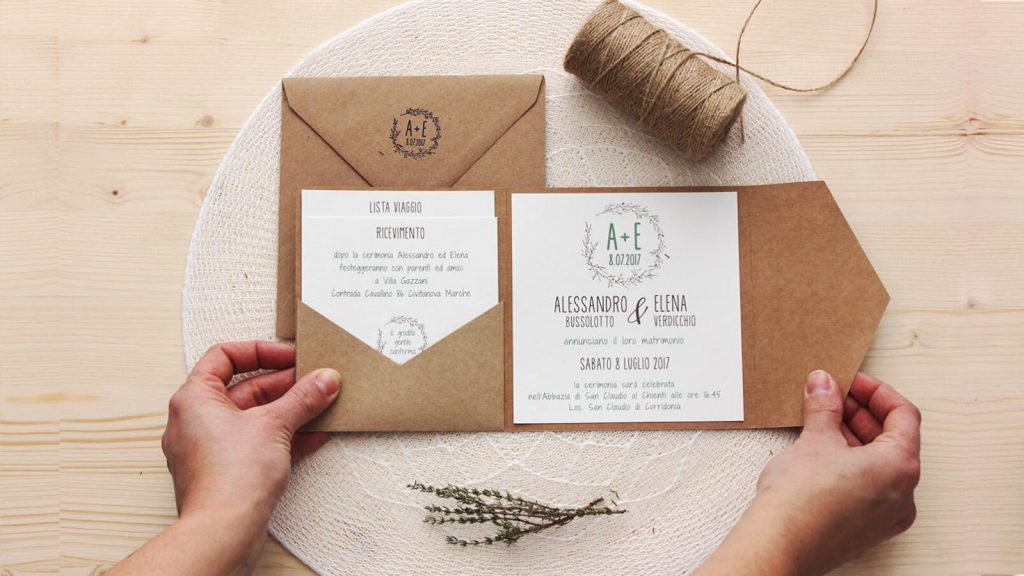 carte da matrimonio